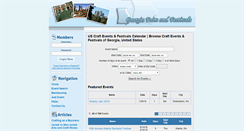 Desktop Screenshot of georgiafairsandfestivals.com